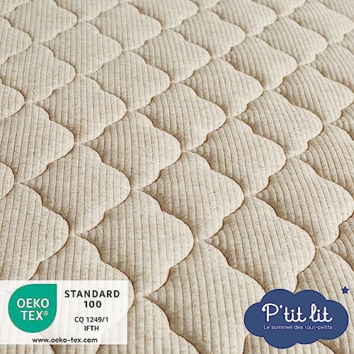 Matelas bébé déhoussable 70x140 pour stopper la transpiration