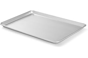Artisan Professional Classic Aluminum Baking Sheet Pan with Lip, 21 x 15-inch 2/3 Sheet Pan