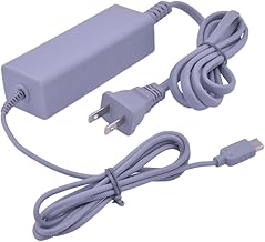 Wii U AC Adapter, Runflory (TM) AC Power Supply Adapter Charger for Nintendo Wii U Gamepad Remote Controller