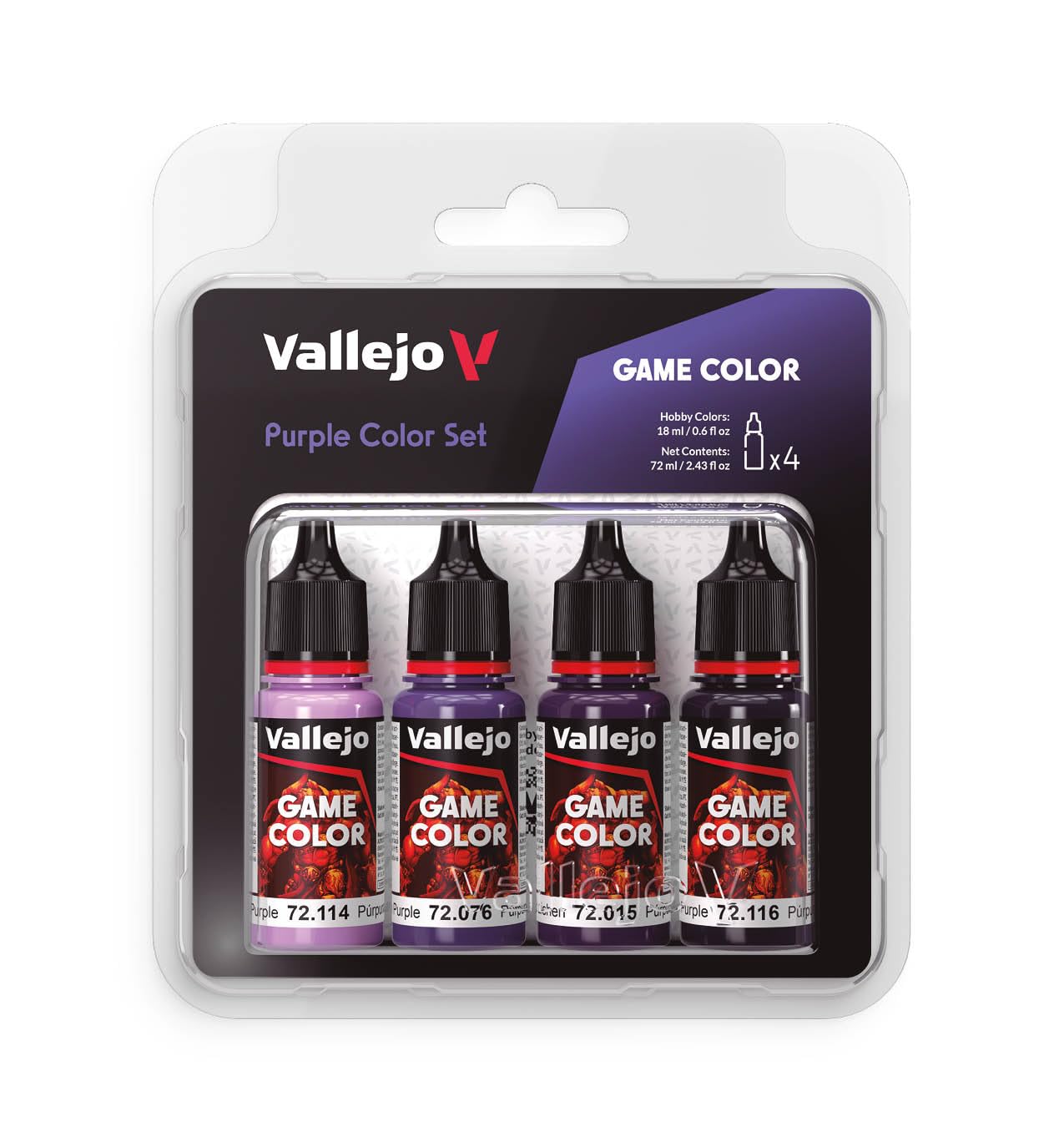 Amazon.com: Vallejo - Purple Color Set | Game Color | Contains 4 Amazon.com: Vallejo - Purple Color Set | Game Color | Contains 4