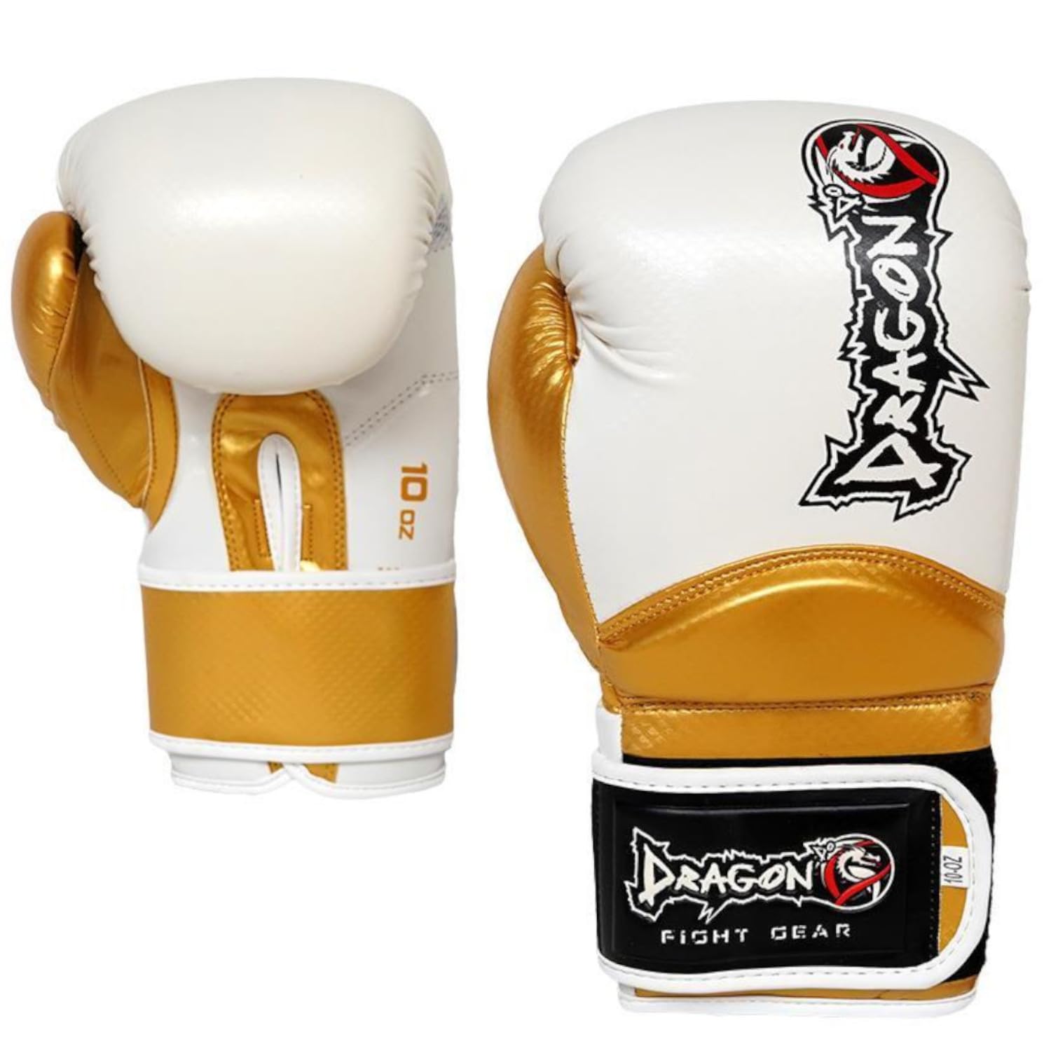 Dragon do 30025-P Carbon Boxhandschuhe für Damen & Herren – Profi Muay Thai, Kickboxen, MMA & Sparring Handschuhe – Hochwertiges PU Leder, 8 oz 10 oz 12 oz
