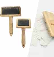 Cardatore Per Lana SWTHM 2 Pezzi - Pettine Per Infeltrimento A Ago Con Manico In Legno
