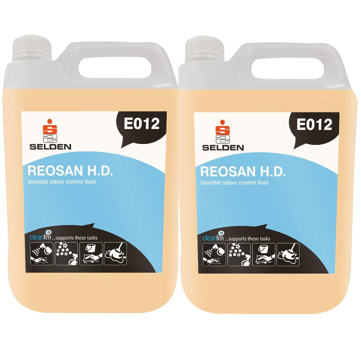 E012 Reosan HD Biocidal Odour Control Fluid - Pack of 2 x 5 Litre