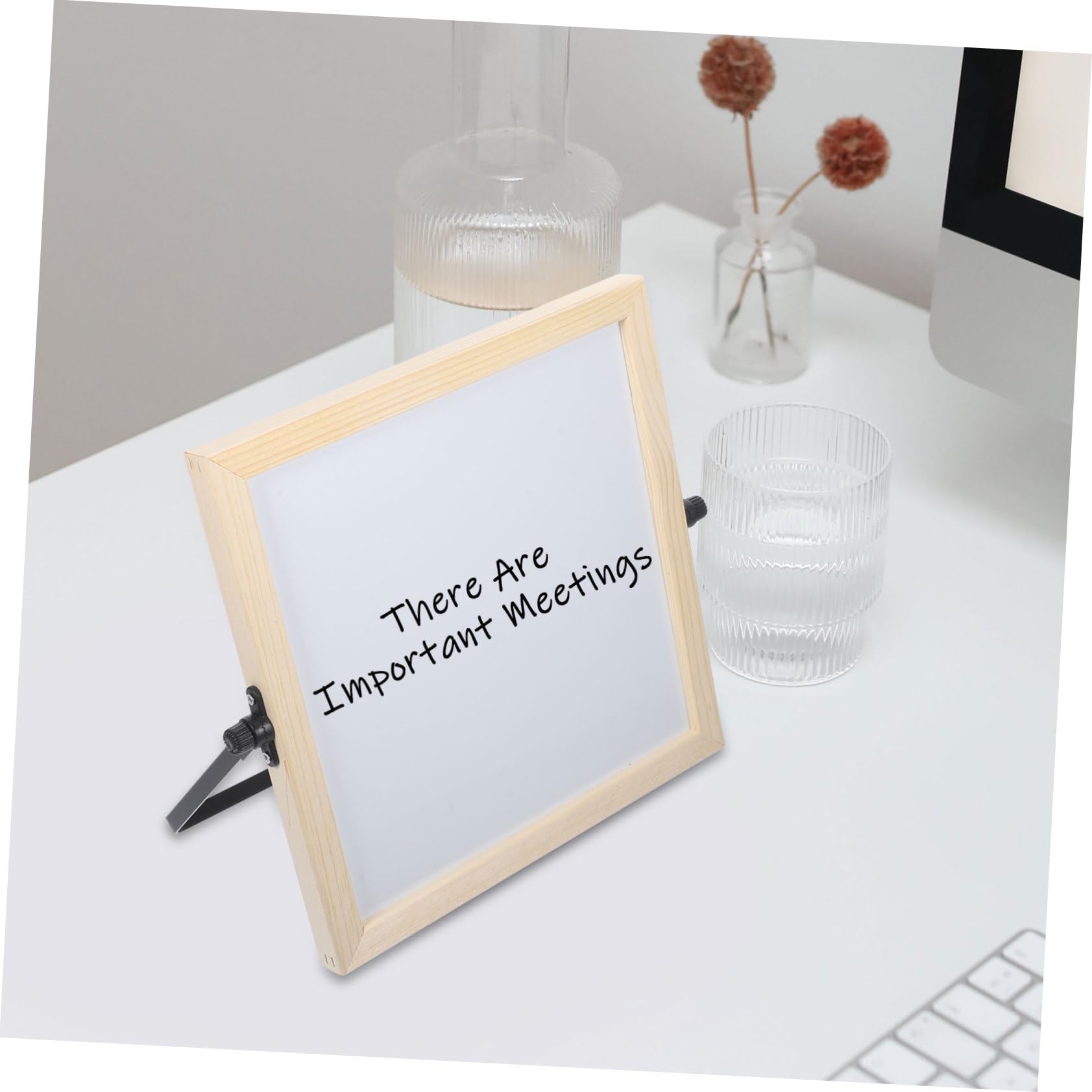 Gadpiparty Tableau Magnétique Double Face Tableau Réutilisable Effaçable pour Maison pour Messages et Créativité