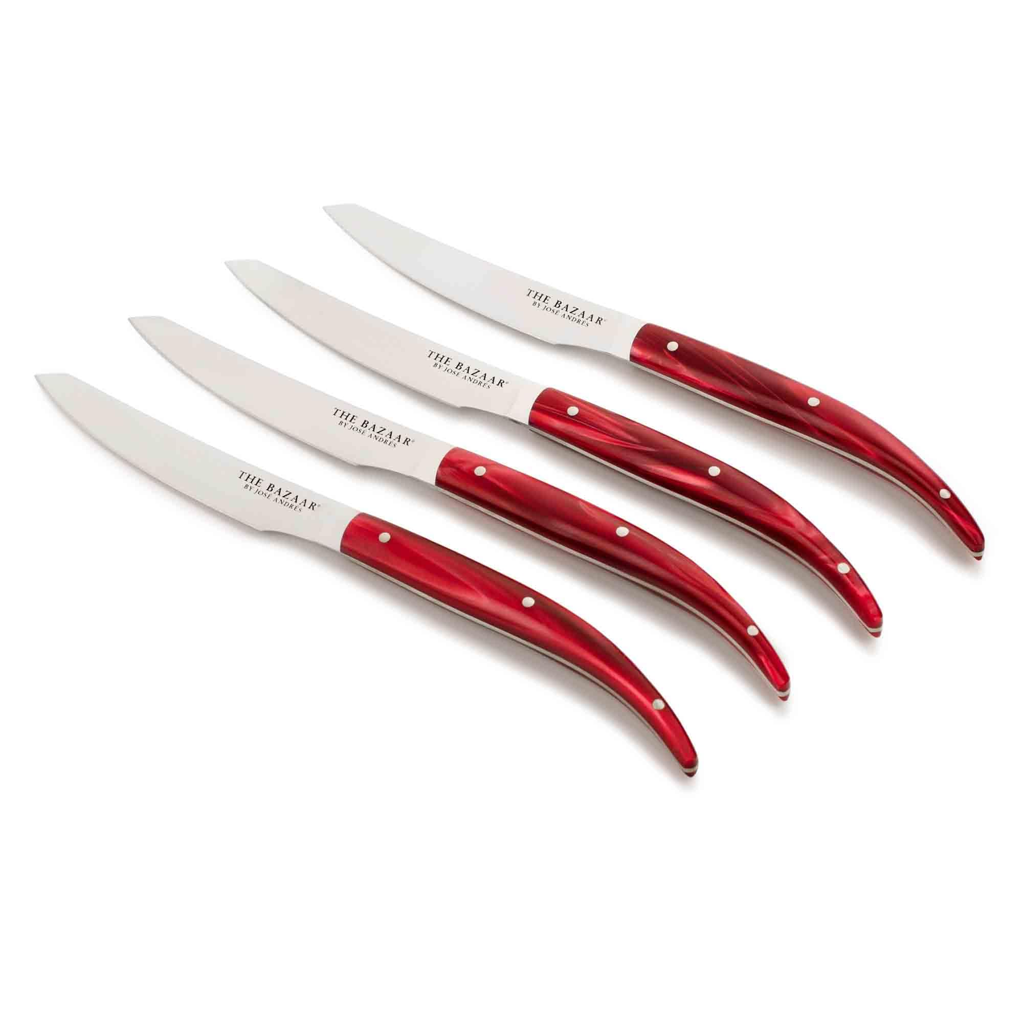 ARCOS Coltelli da Tavola Set 4 Coltelli Bistecca Acciaio Inox 100 mm