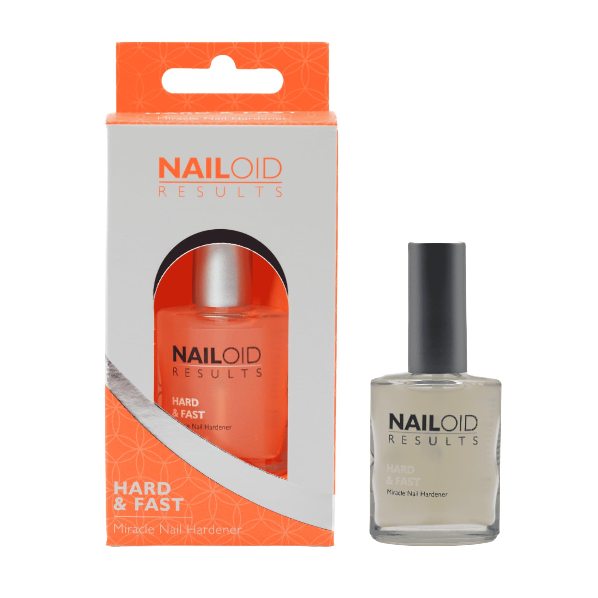 Nailoid GARD & FAST Nail Treatment | Quick-Dry Strengthener for Soft, Breakable Nails | Volcanic Mineral Formula for Growth, Repair & Protection | Clear Matte Finish | 12ml