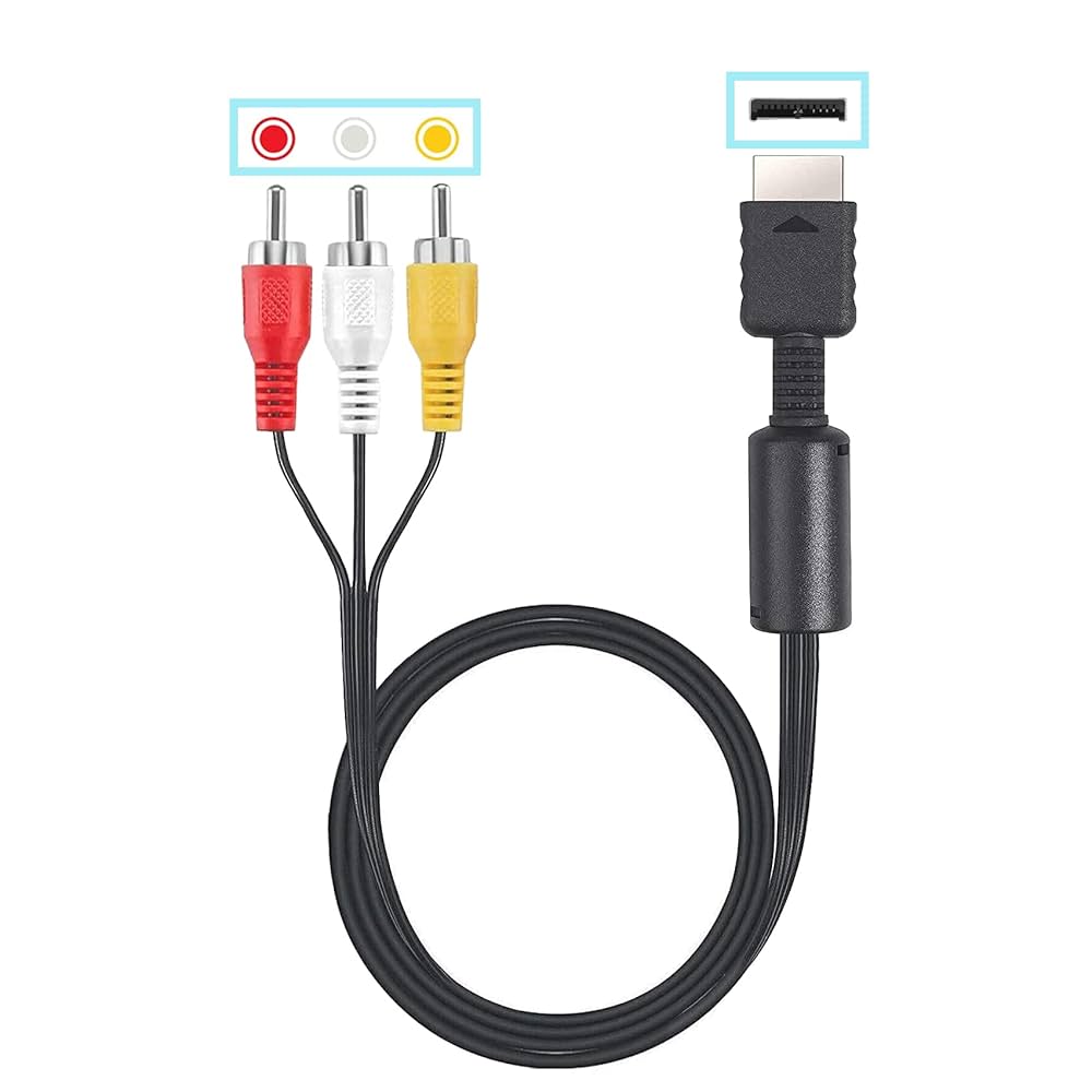 Amazon.com: JINHEZO PlayStation 3 Audio Video Cables - Game