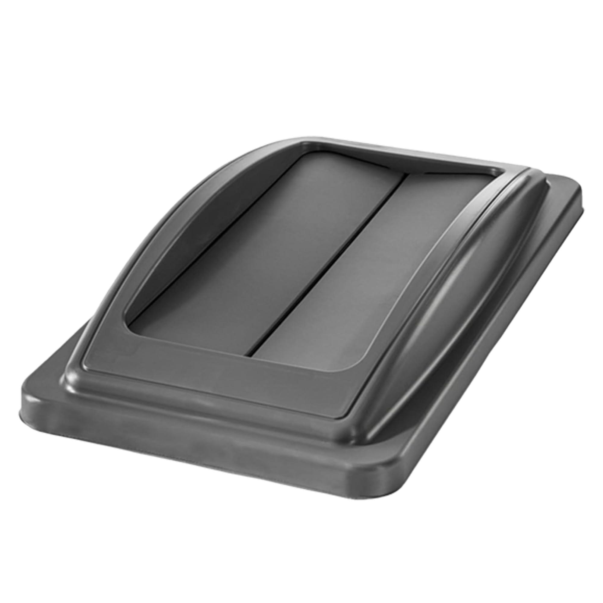 Chabrias Ltd Slim Bin Swing Lid Grey – UK Made Colour Coded Recycling Lids for Slimline Bins | Durable, Easy Fit | for Waste Segregation Waste Management Systems
