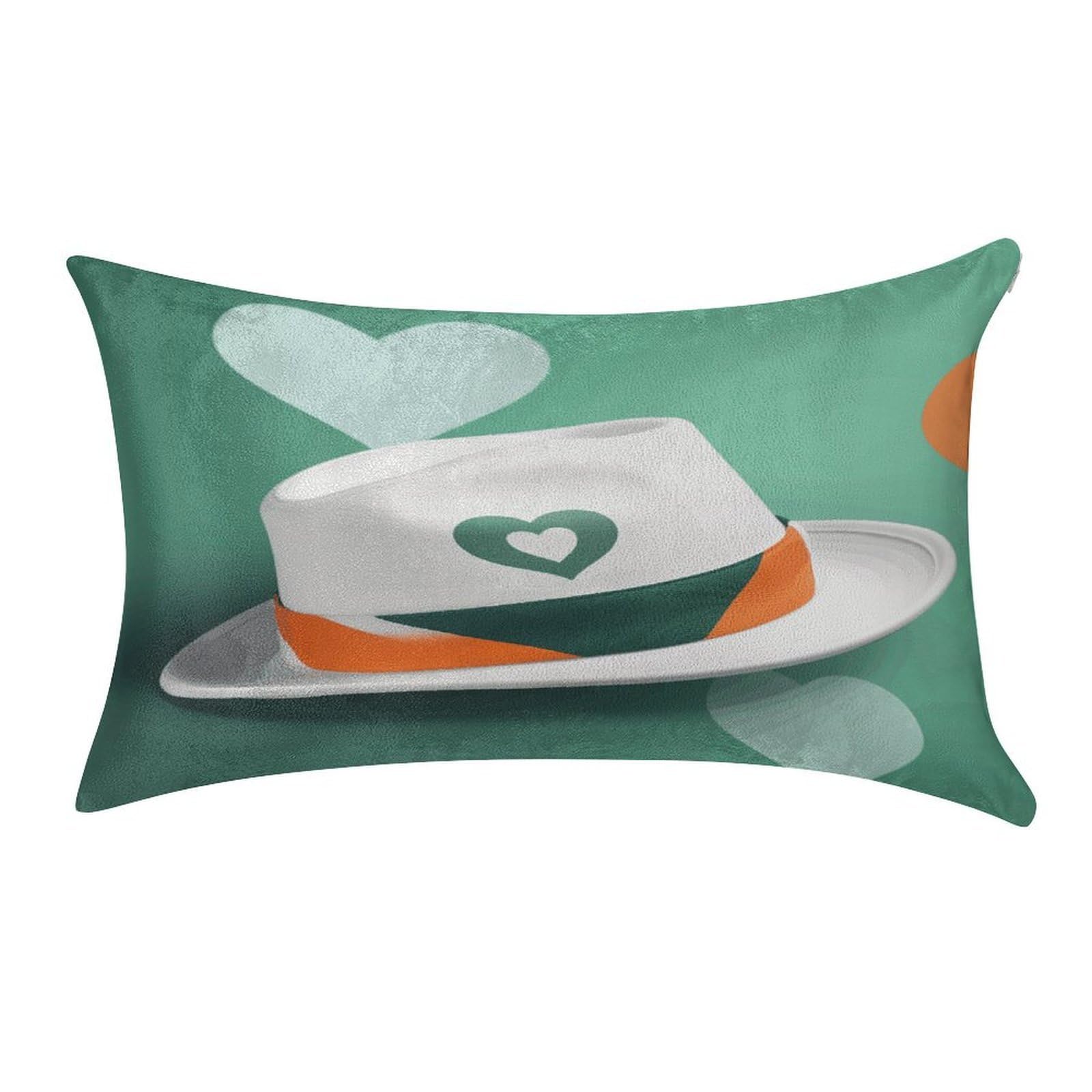 Btcowzrv Style Heart Shape On The Hat Pillow Cover Pillow Case Pillowcase