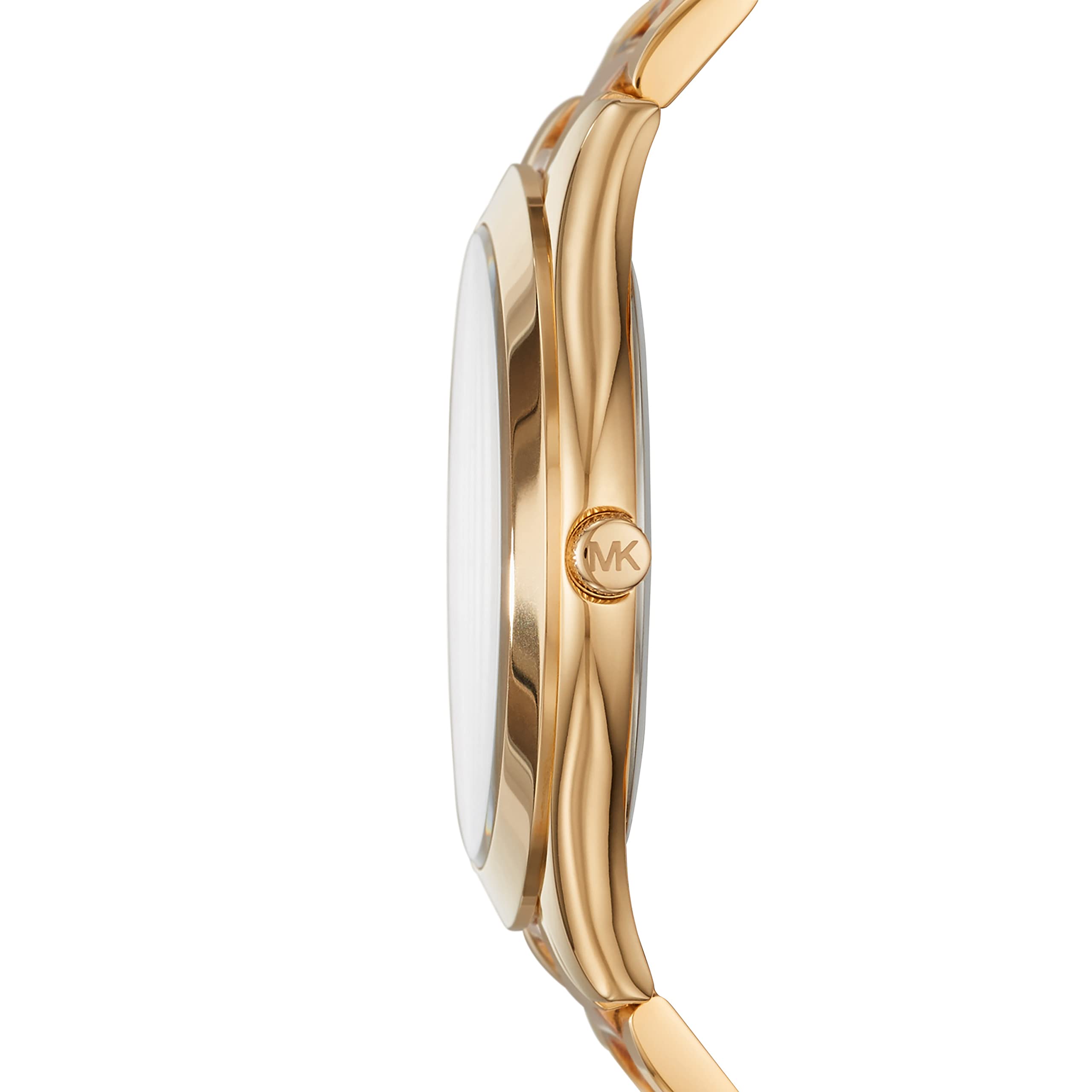 Michael Kors Reloj para Mujer Parker, Movimiento de Tres Agujas, MK5784 & Reloj para Mujer Slim Runway, Movimiento de Tres manecillas, MK3493