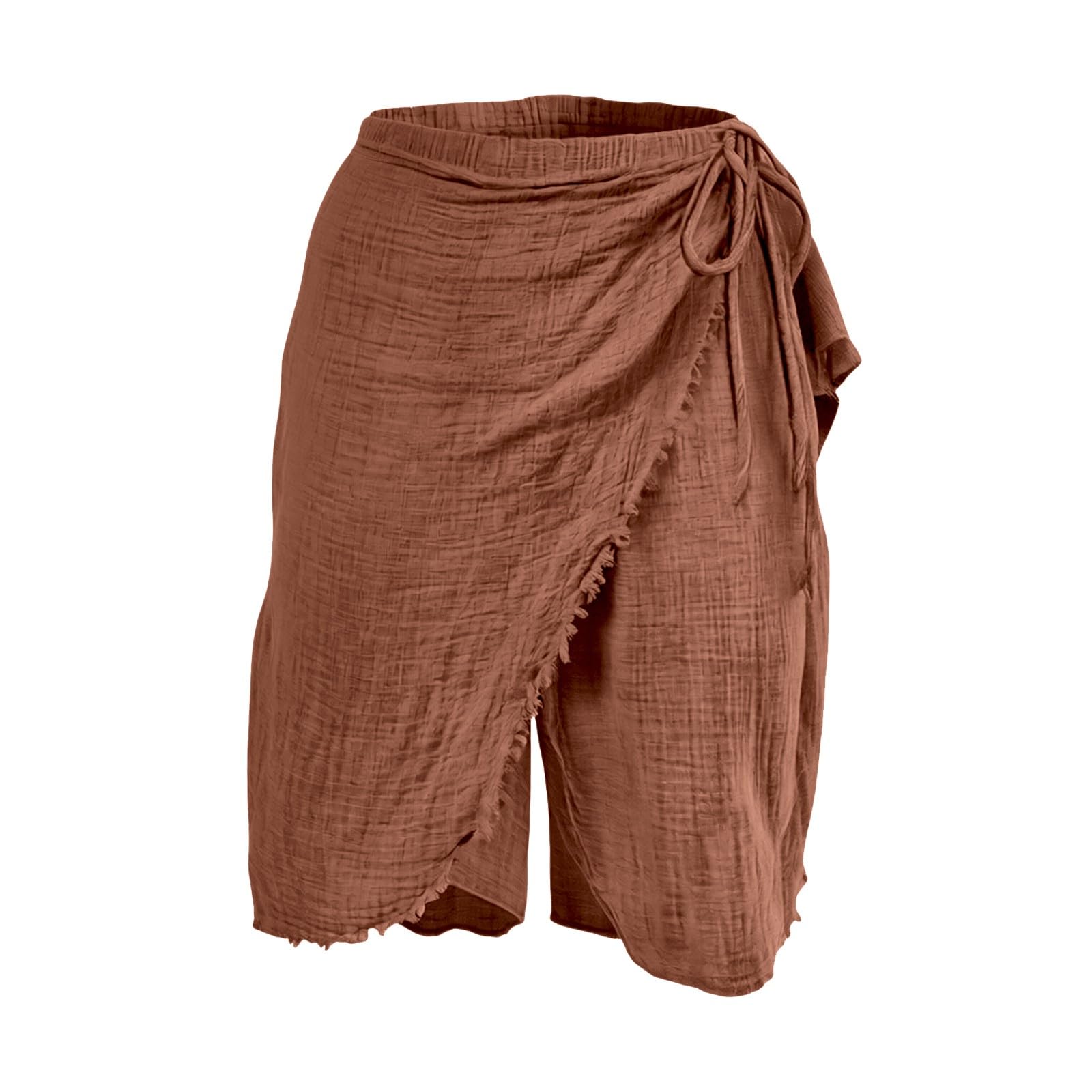 Leinen Shorts Herren Dünn Leicht : Kurze Hosen Atmungsaktiv Hawaii Bermuda