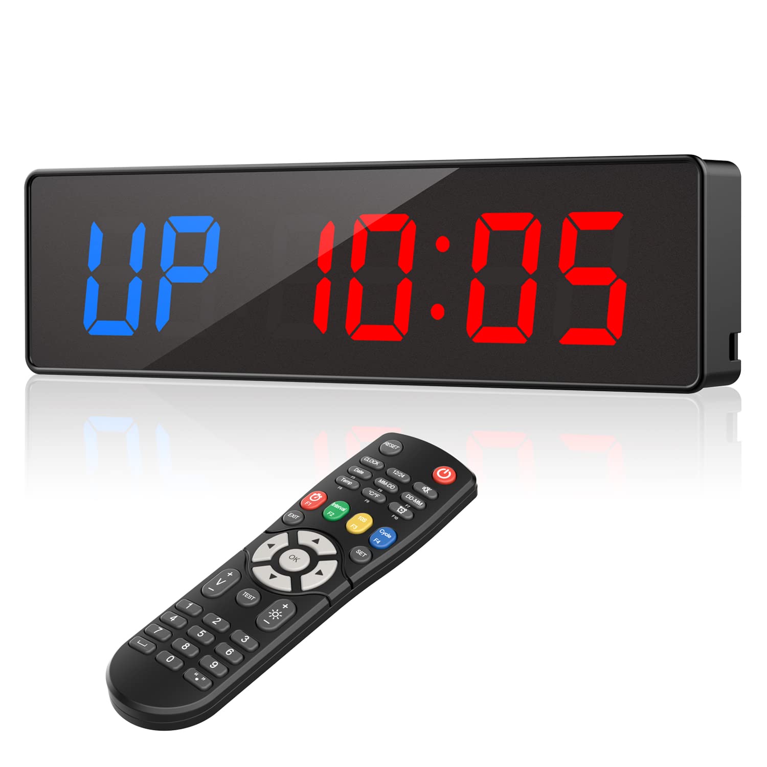 Buy Seesii Gym Timer, Interval Workout Clock for Home Garage, Ultra