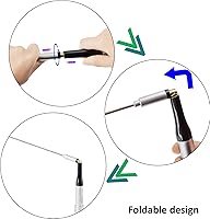 Vista 3 de GMRS - Antena móvil, 150 vatios de doble banda UHF VHF 42 pulgadas, antena de coche para exteriores UHF-macho (PL259) para Motorola Cobra Yaesu