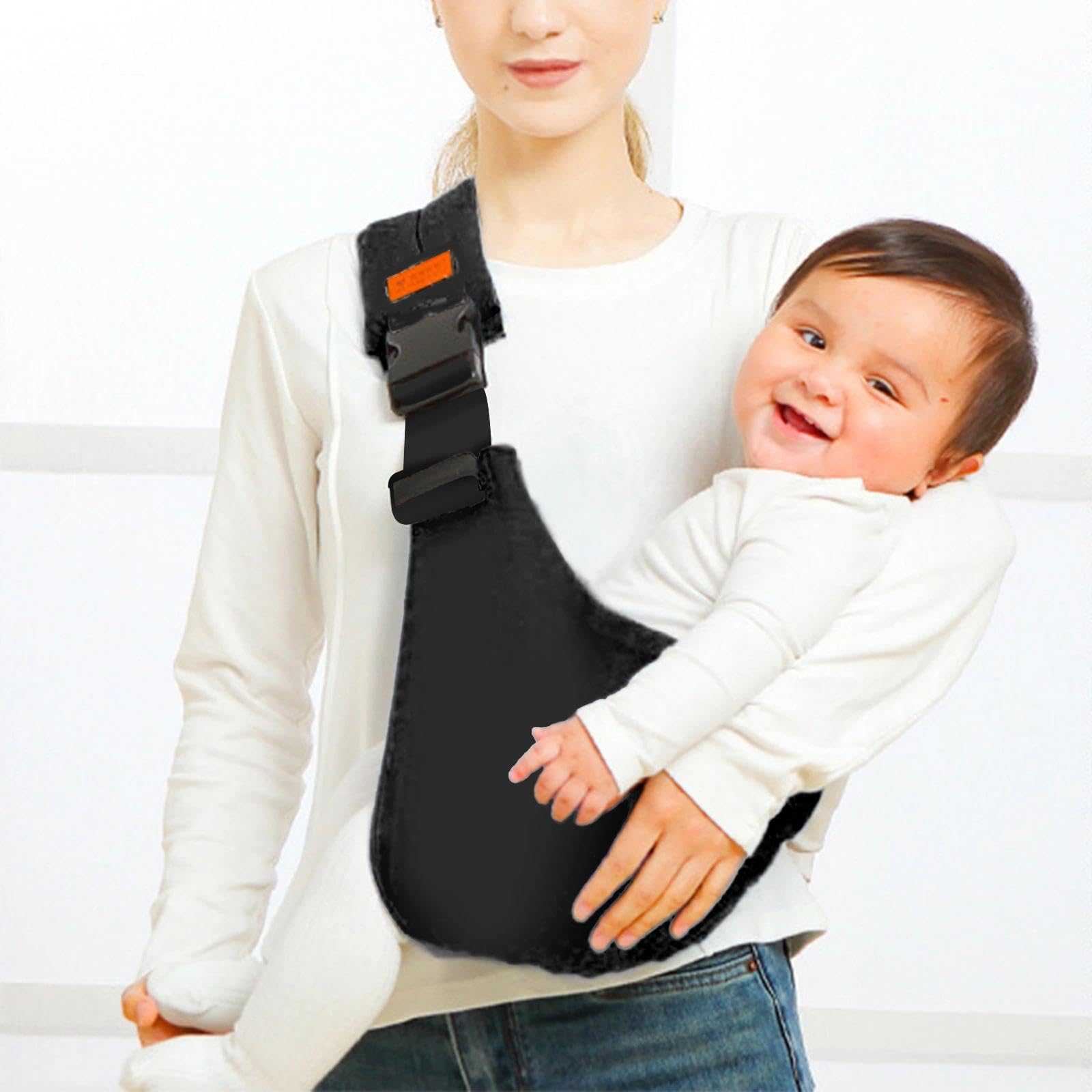 Koala Babycare Baby Carrier Physiologique Porte Bebe Réglable Léger Respirant 0-36 Mois Noir