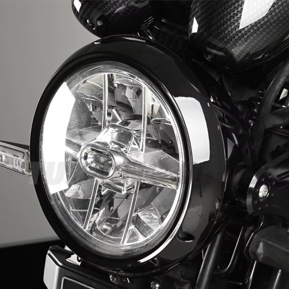 Amazon | FOR W230 W800 W650 W400 2025 2024 ヘッドライトリムメッキ