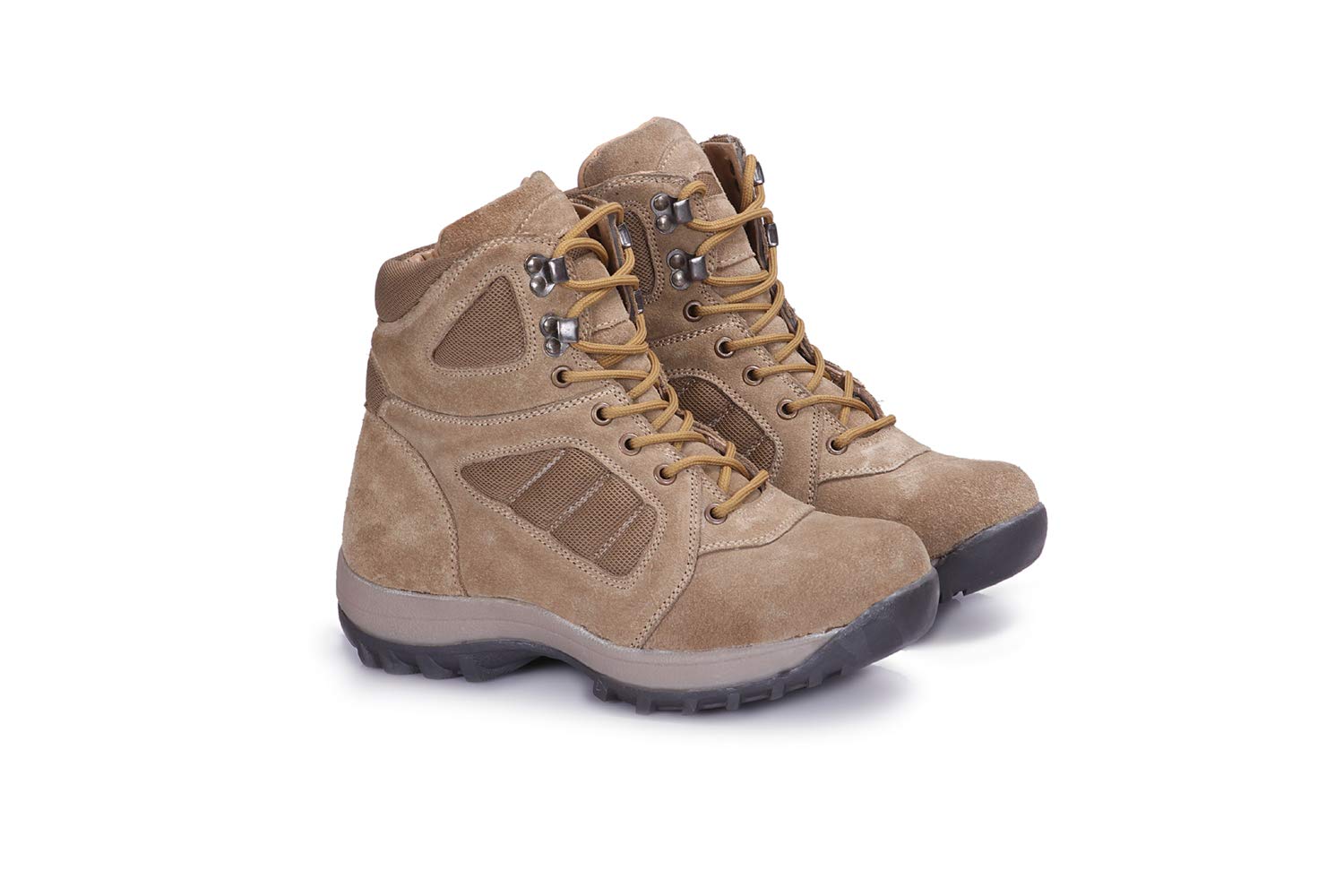 High Ankle Length Boots with Size (6-11) for Mens (Beige)