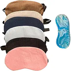 Mascara De Olhos Com Gel Termico Para Ter Um Sono Tranquilo E Confortável