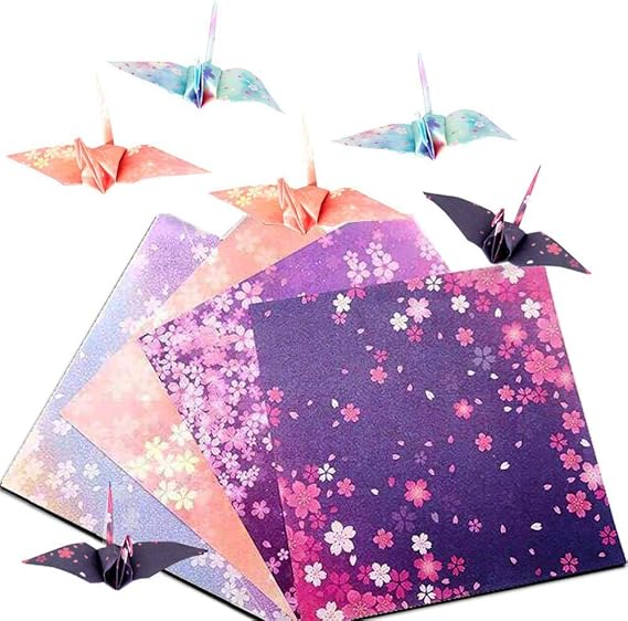 Yeooyoor 120 Sheets Pink Beautiful Origami Paper , 6x6 inch