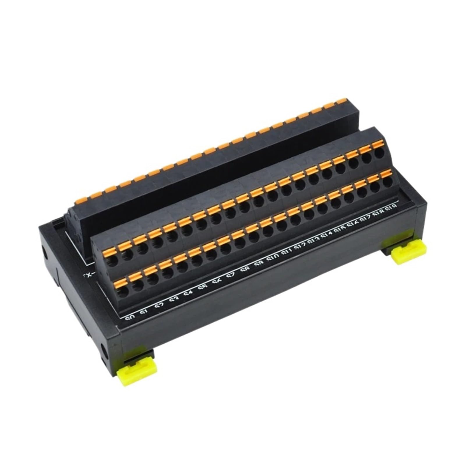 Connecteur à bornier à vis, Bornier servo répartiteur 40x40, alimentation parallèle, branchement Direct SM-FX4040-B5T