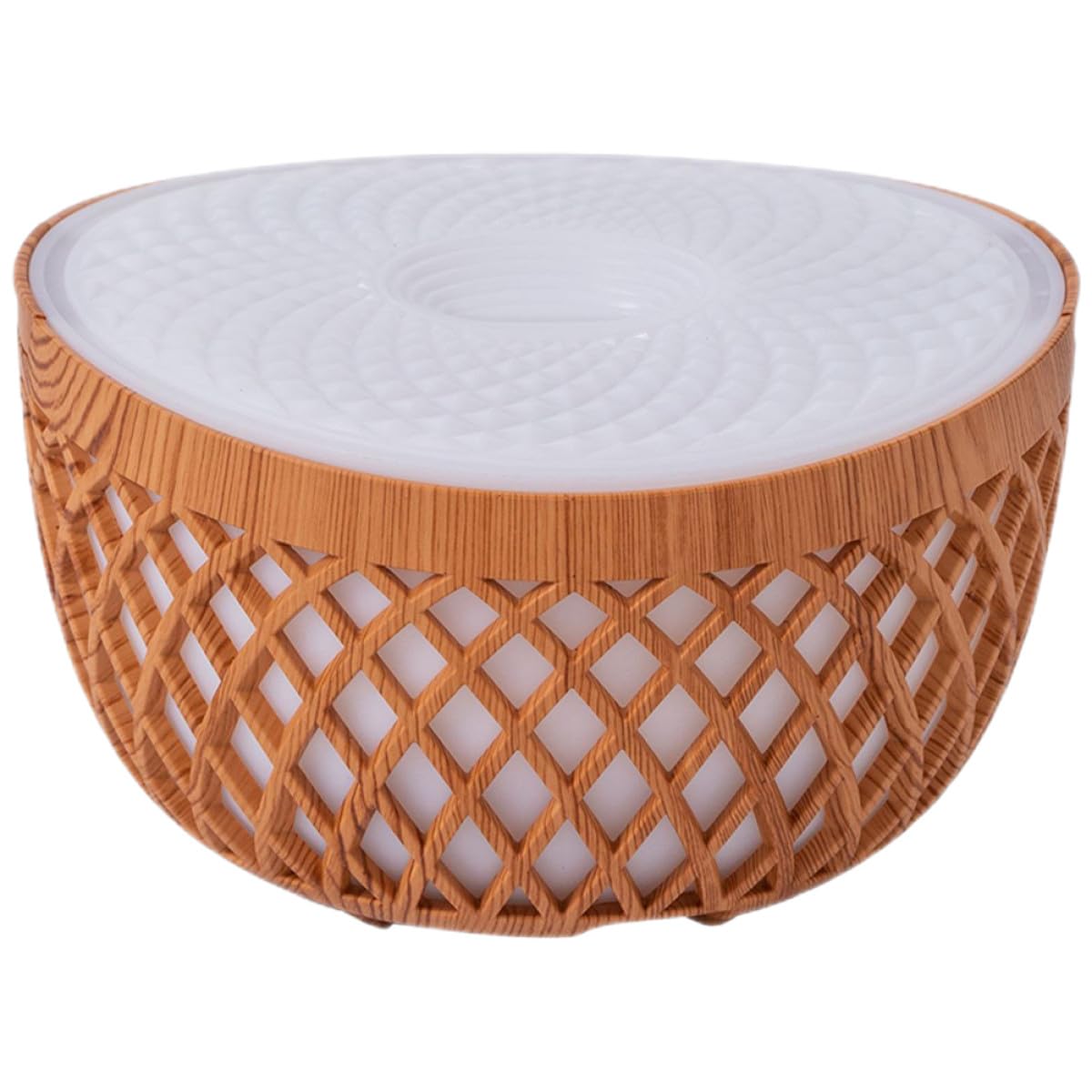 Difusor Inalámbrico de Aceite Perfumado Efecto de Madera Hueca, Humidificador Práctico de 320ml para Escritorio y Accesorio de Habitación Decorativo