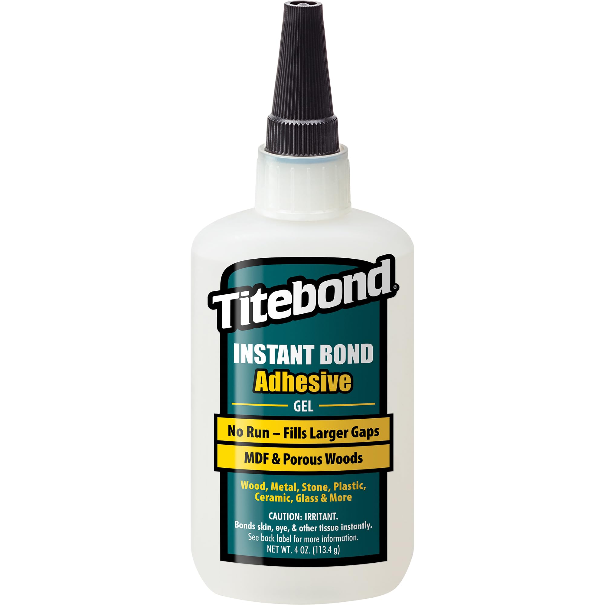 Titebond Pegamento instantáneo de gel instantáneo para madera, 113,4 g