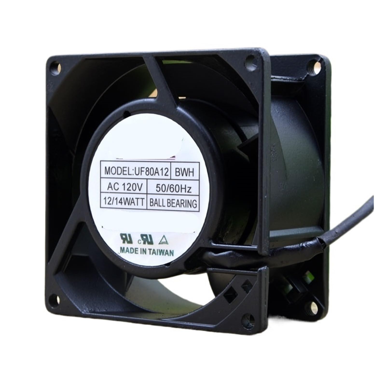 YMUGUEGH UF80A12/23BWH 115/230V 14/12W 8038 four-line cooling fan