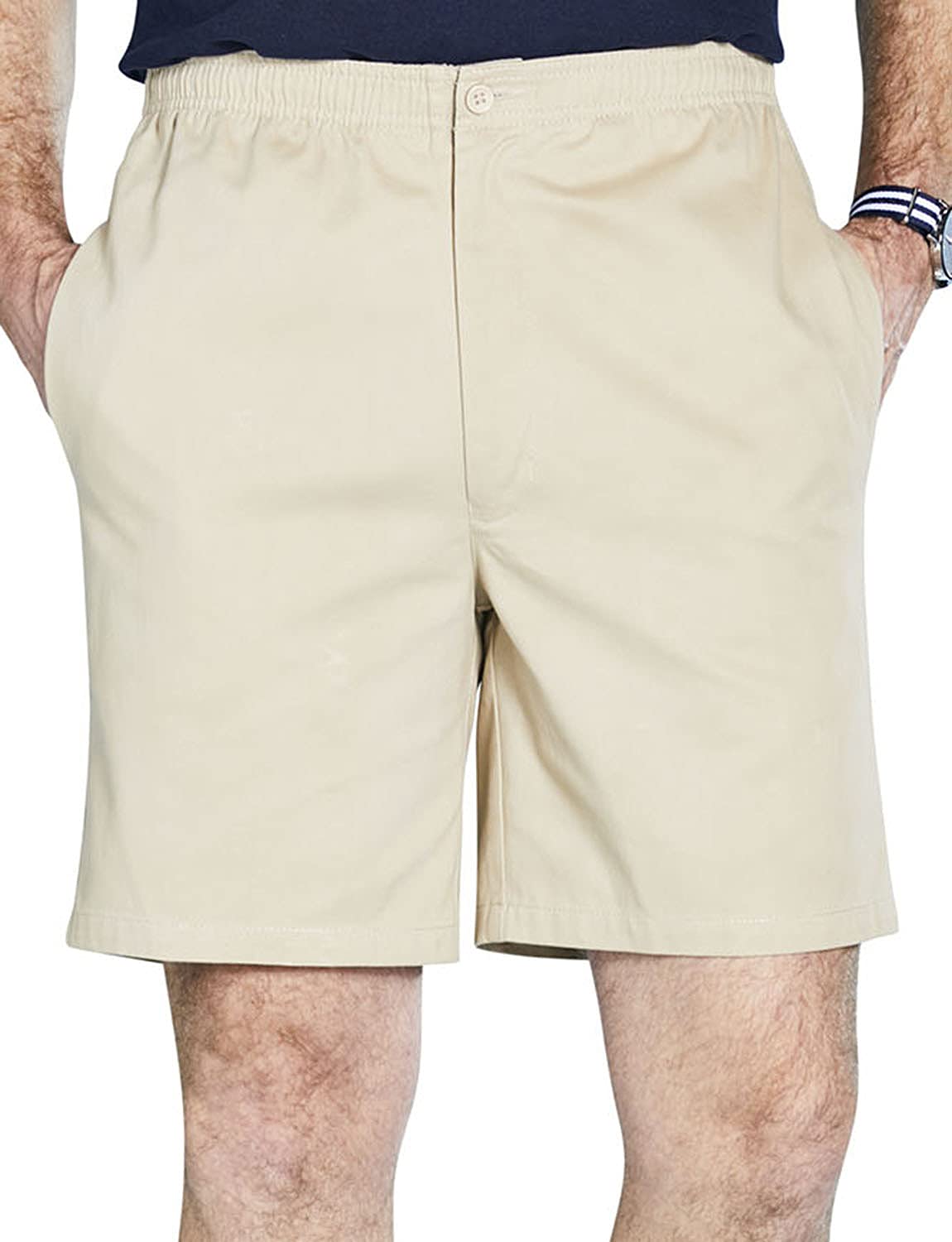 Chums Men's Elasticated Waist Rugby Shorts Sand 44