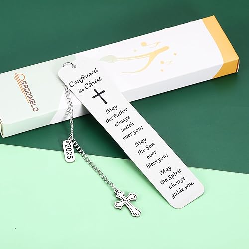 Miniatura 6 de Regalos de confirmación para niñas adolescentes, marcadores de confirmación católica para ahijado, ahijada, regalo confirmado para niños