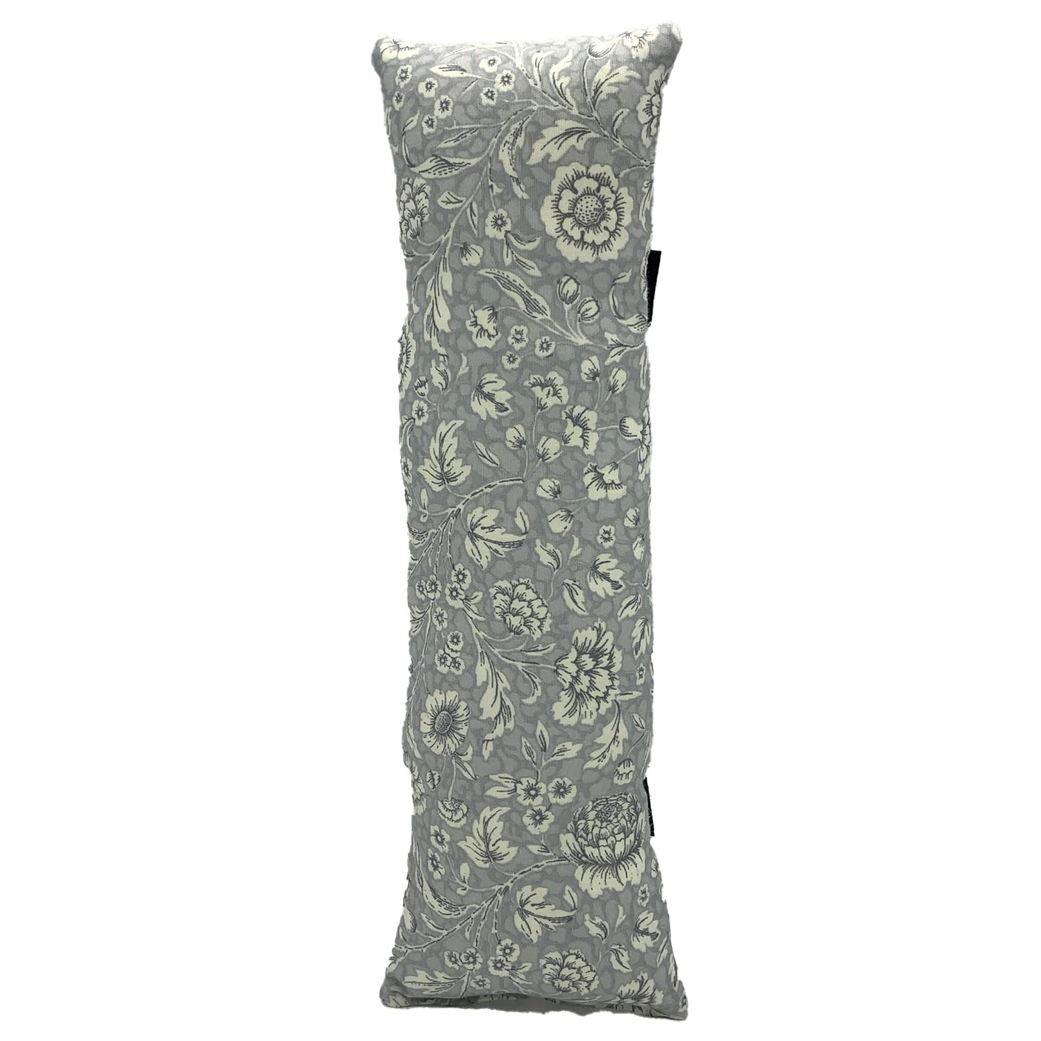 10” x 3”Car Seatbelt Pads - various sizes for Post Surgery, Pacemakers, Chemo/Stoma/Medical ports or just to stop that Ouch! 10” x 3” (SILVER FLORAL)