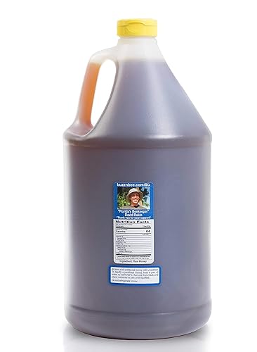 Miniatura 2 de Buzzn Bee Miel cruda de Florida - Sin pasteurizar y sin filtrar (flor de naranja, 12 libras (paquete de 2))