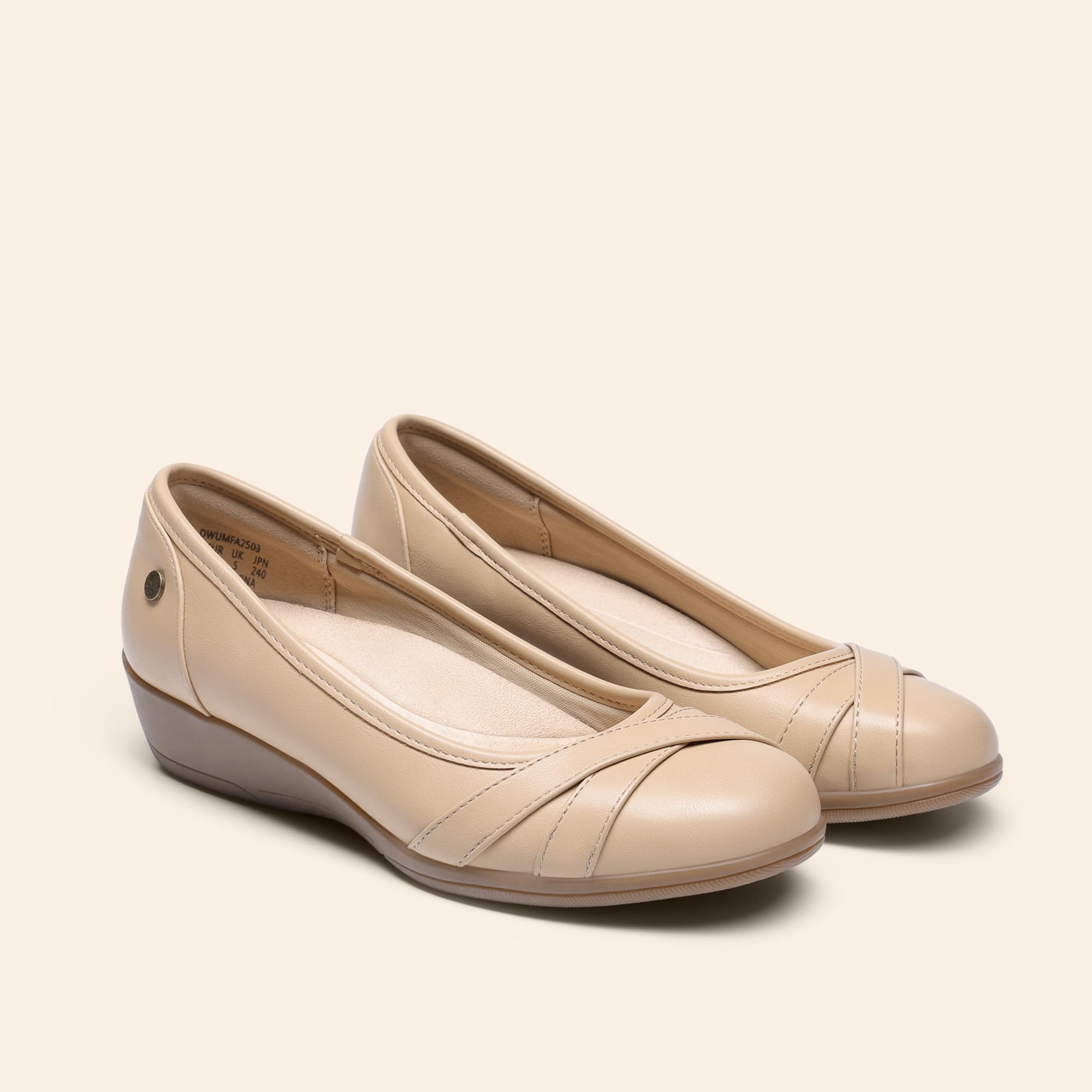 DREAM PAIRS Damskie baleriny biznes biuro praca sukienka buty wygodne eleganckie płaskie dla kobiet