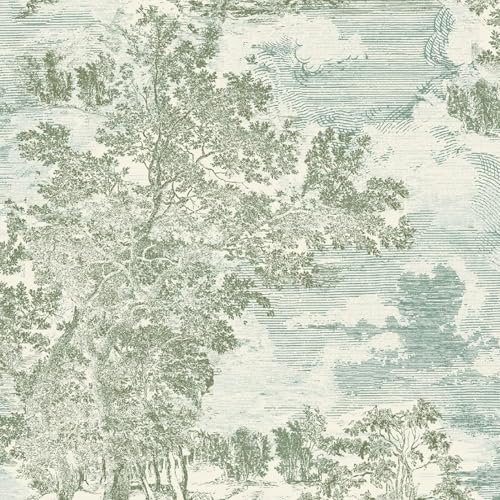 Surface Style Scenic Willow Wallpaper