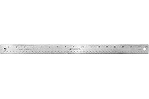 18-Inch Stainless Steel Rule with Non-Slip Cork Backing