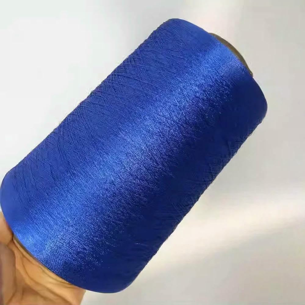Filato di Seta ghiacciata Sottile, Morbido e Liscio, Estivo, per lavori a Maglia, Uncinetto, Tessitura, Cucito, Pizzo fine, 500 g