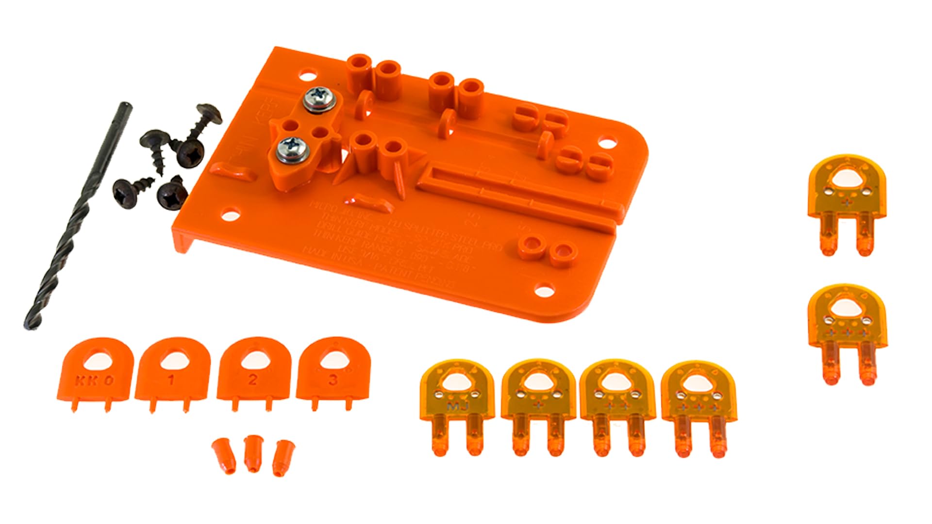 Microjig Steel Pro Thin Kerf Splitter Kit & Extra Steel Splitter Inserts – Premium Table Saw Splitter Accessory For Thin Kerf 10” Blades | Prevent Kickback & Binding | Table Saw Safety, Sp-2Tk+Sp-P3