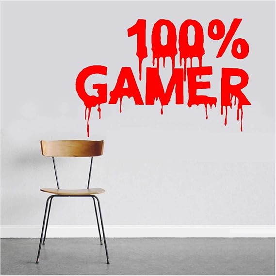 Amazon Com Pegatina De Vinilo 100 Gamer Gamertag Para Videojuegos Personalizable Decoracion De Pared Decoracion Del Hogar Dormitorio Accesorios De Arte Divertidos Para Sala De Juegos Cuevas De Hombre Sala De Juegos Disenos