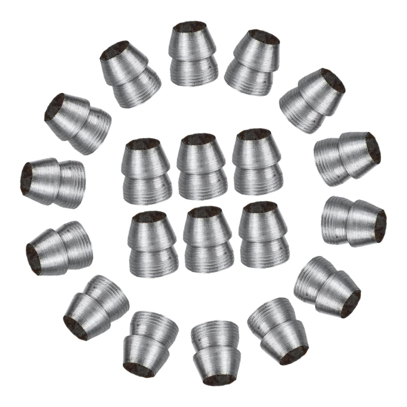 Toddmomy 20Pcs Iron Axe Wedge Kit Durable Polished Hammer Handle Reinforcement Wedges for Easy Installation for Chopping and Camping