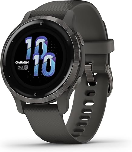 Garmin Venu Reloj inteligente con GPS con monitoreo avanzado de salud y características de fitness