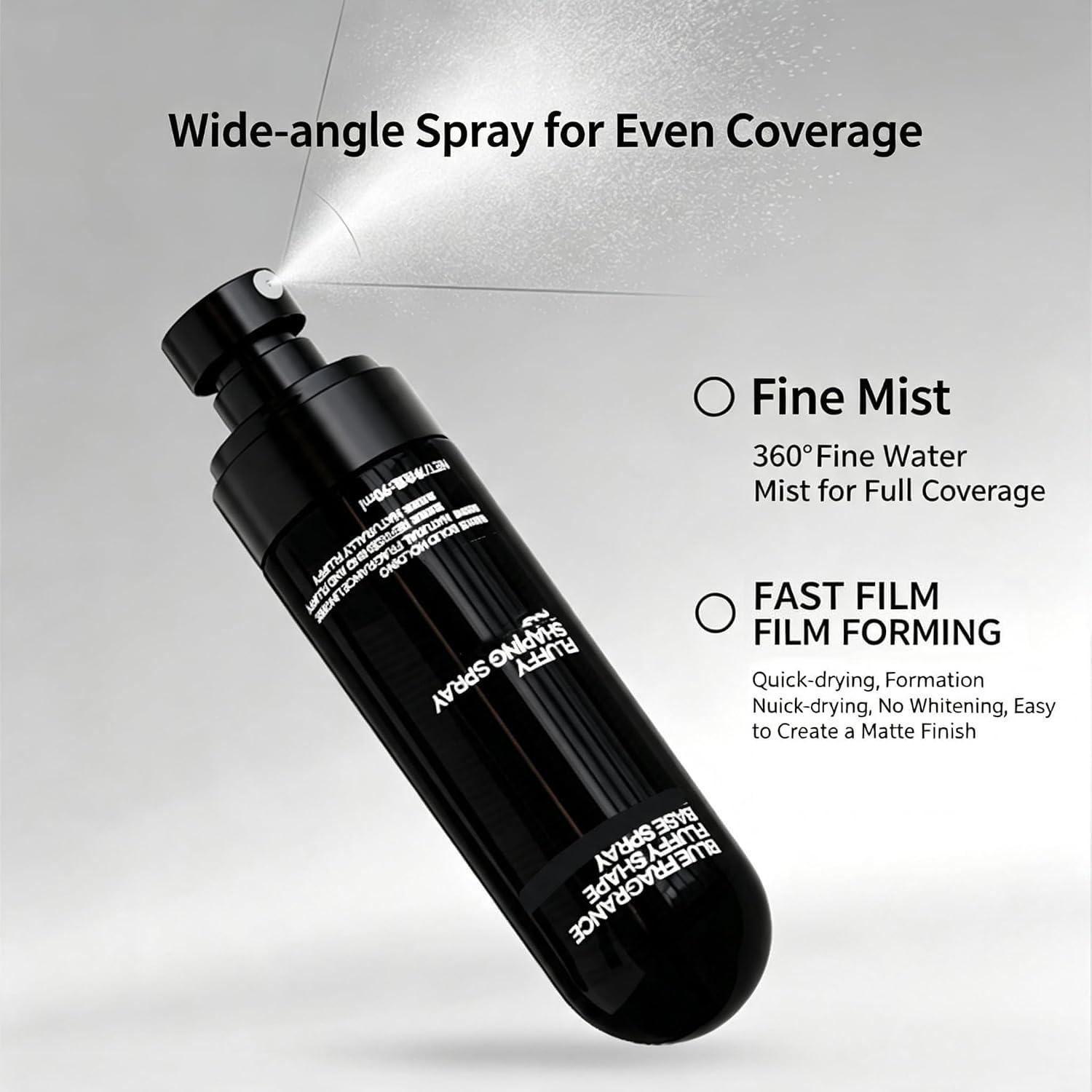 Spray moldeador para dar volumen y cuerpo al cabello (90 ml), con aroma a melocotón; aporta volumen, ligereza y movimiento, con una fijación duradera para un aspecto voluminoso al instante (3PCS)