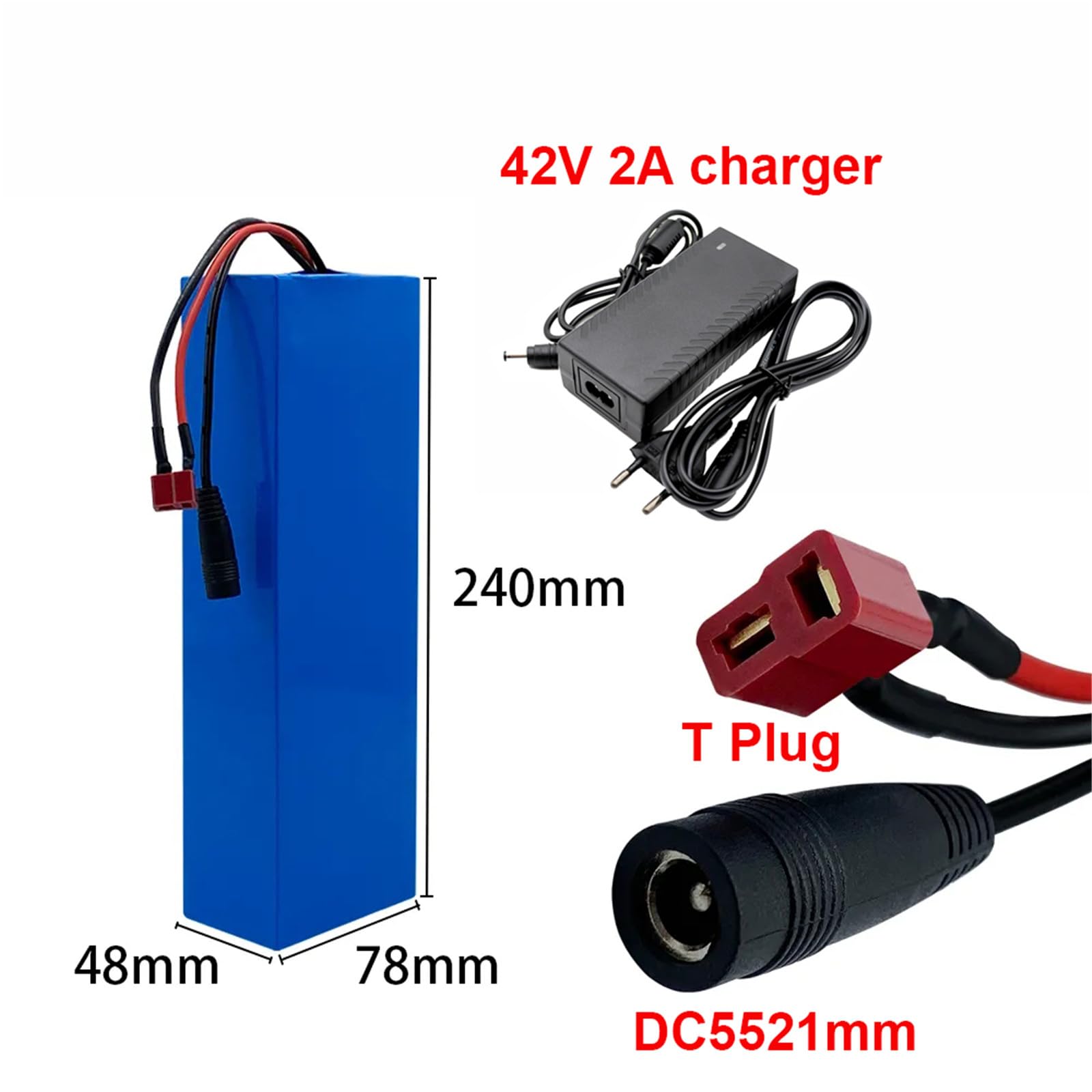 EENOUR C2 C4用 ボトルバッテリー 正規電源アダプター付き