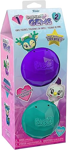 Funko Pop! Snapsies: Wave 3 Gems - Paquete de 2