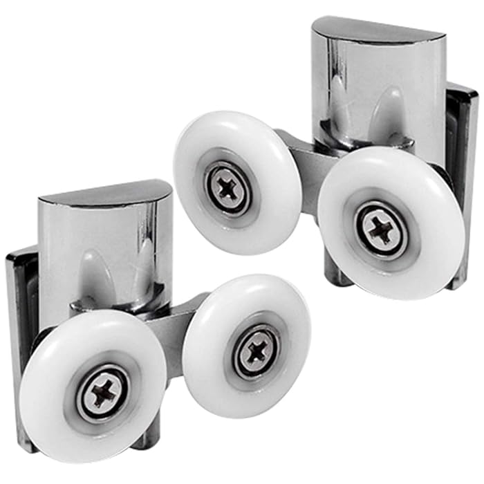 Buy Fealay Shower Door Rollers Runners 23mm Wheel Diameter Twin Shower