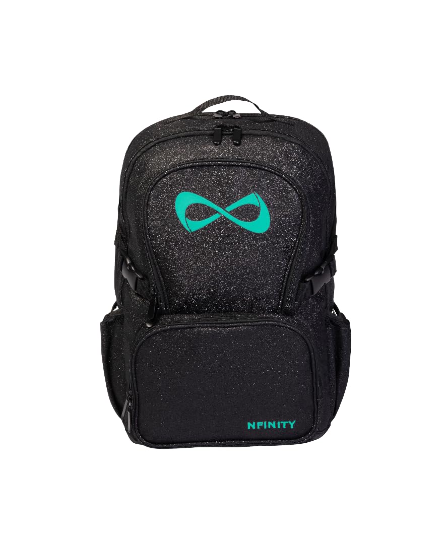 Nfinity Sparkle Backpack for Cheerleaders – Extra Durable, Ideal for Travel, Outings & Adventures - Adjustable Comfort Straps