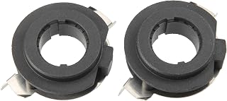 H7 LED Headlight Bulb Holder Adapter Socket Base Holders Clip for BMW E60 ML450 ML500 GLA63 AMG GL350 E350 ML350 GTI (Pack of 2)