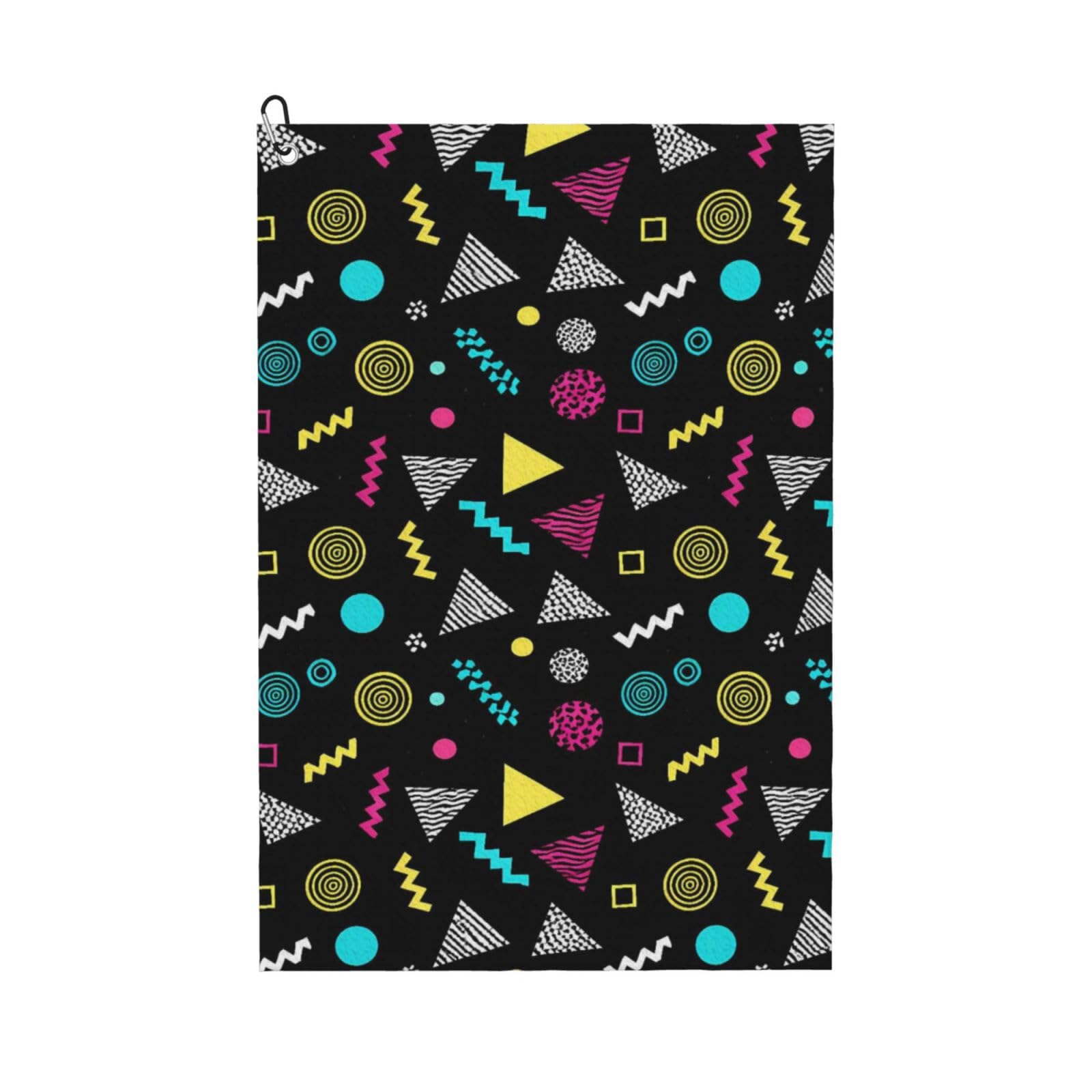 BSDFGSDD Zebra Tiger Leopard Print Golf Towel 24 x 16 inches