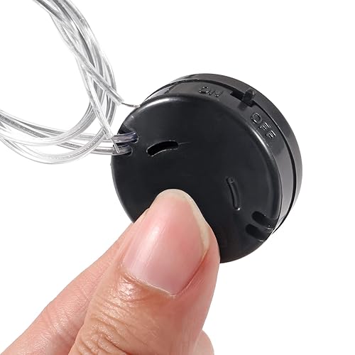 Miniatura 6 de Alinan 20 cables tipo plomo 2 x 3 V CR2032 moneda botón celda batería caso con interruptor de encendidoapagado, soporte de batería CR2032 titular de