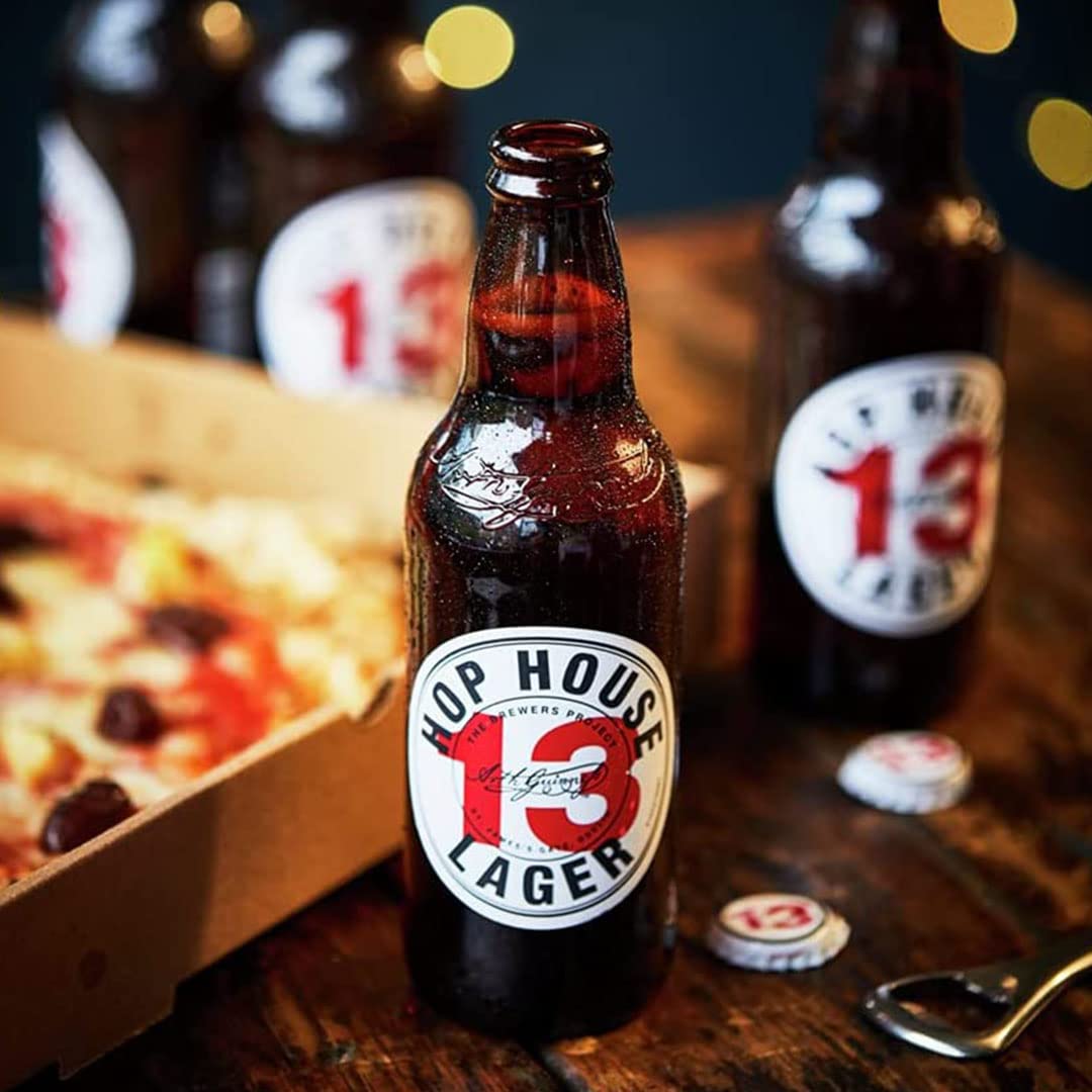 Guinness Hop House 13 Birra Lager Bottiglia - Pack di 12 Botttiglie da 0,33 L
