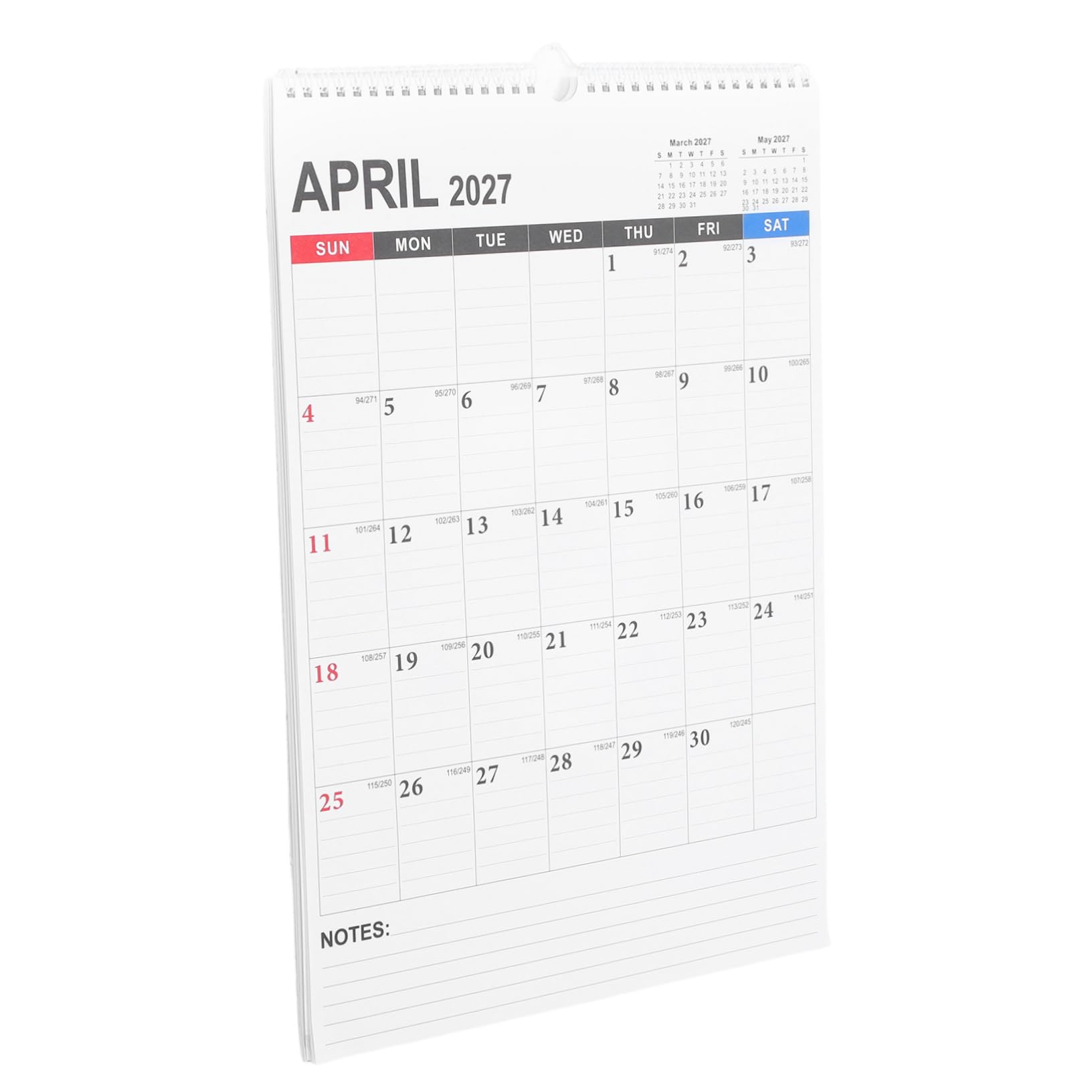 5 Stück Wandkalender Monate Englischer Monatsplaner mit Jahresübersicht Modernes Design Tägliche Terminplanung für Büro Schule und Zuhause Effiziente Zeitverwaltung