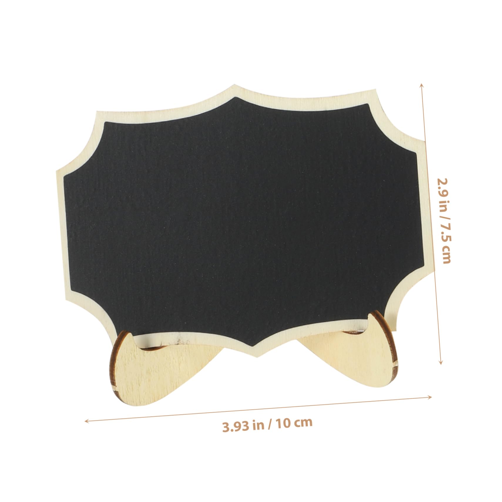 HOODANCOS 8pcs Chalkboards for Message Board Small Erasable for Food Buffet Weddings and Events Decorative Signs Smooth Edges and Versatile Uses