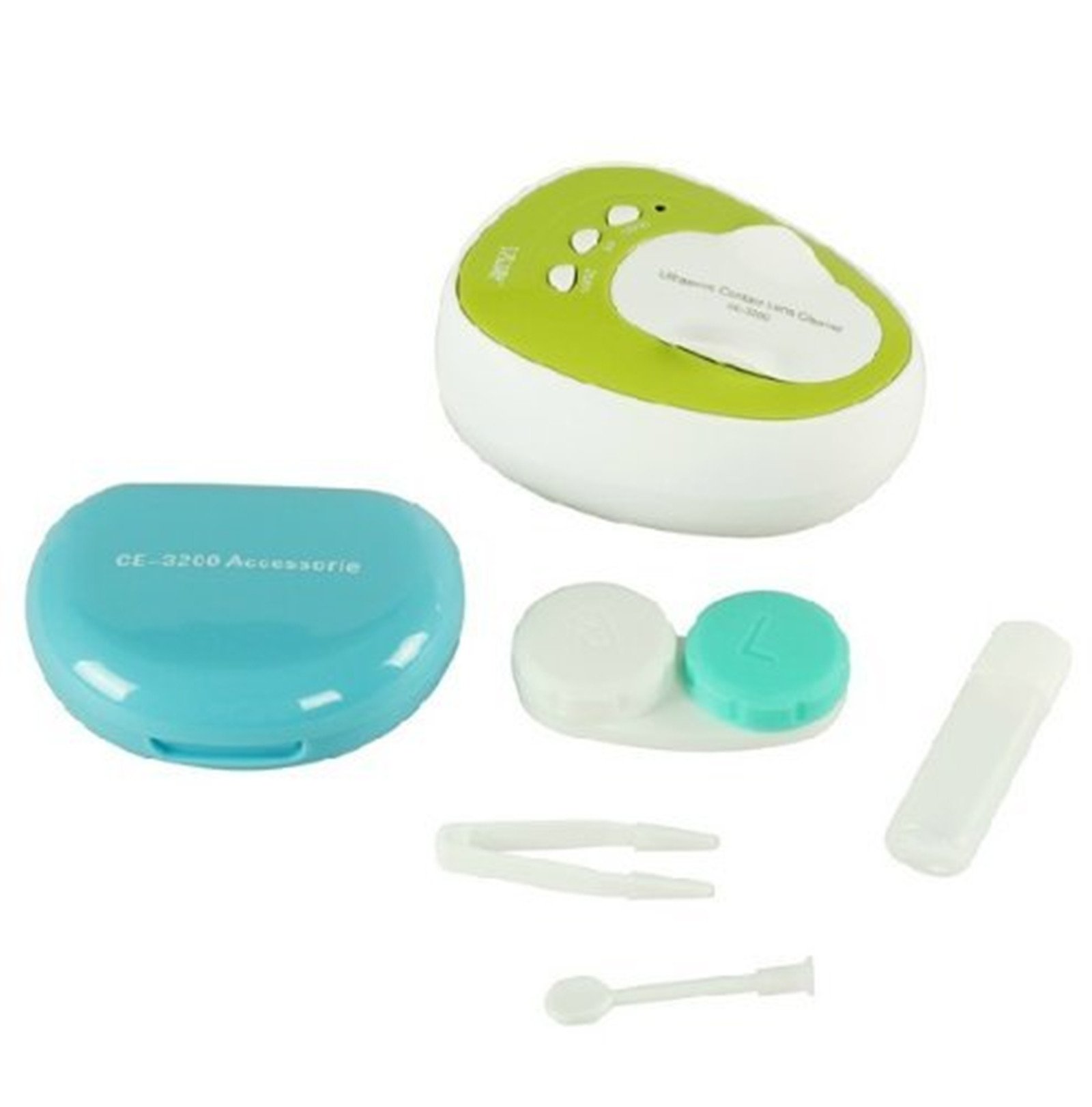 Sichun NEUF Mini kit de nettoyage pour lentilles de contact à ultrasons Soin quotidien rapide de nettoyage Gadget